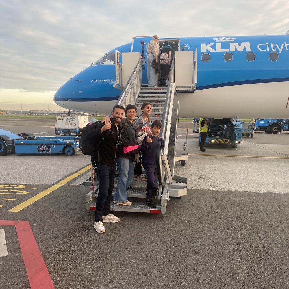Beeld influencers KLM