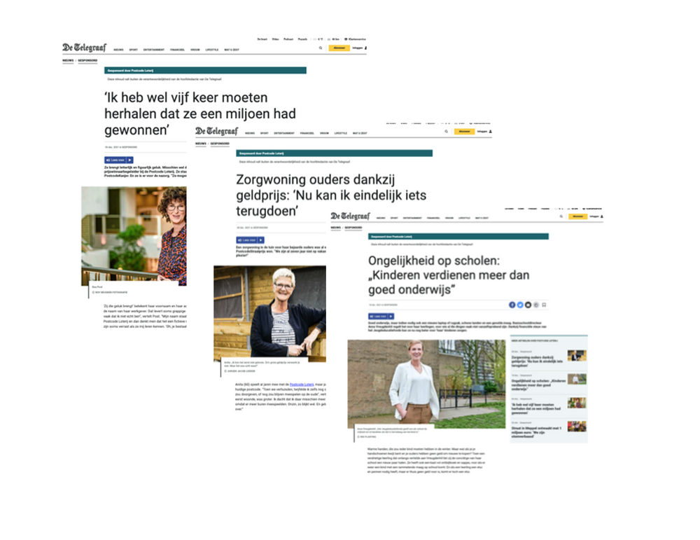 Foto campagne PostcodeKanjer