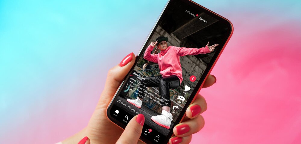 Iphone Social ad Tiktok