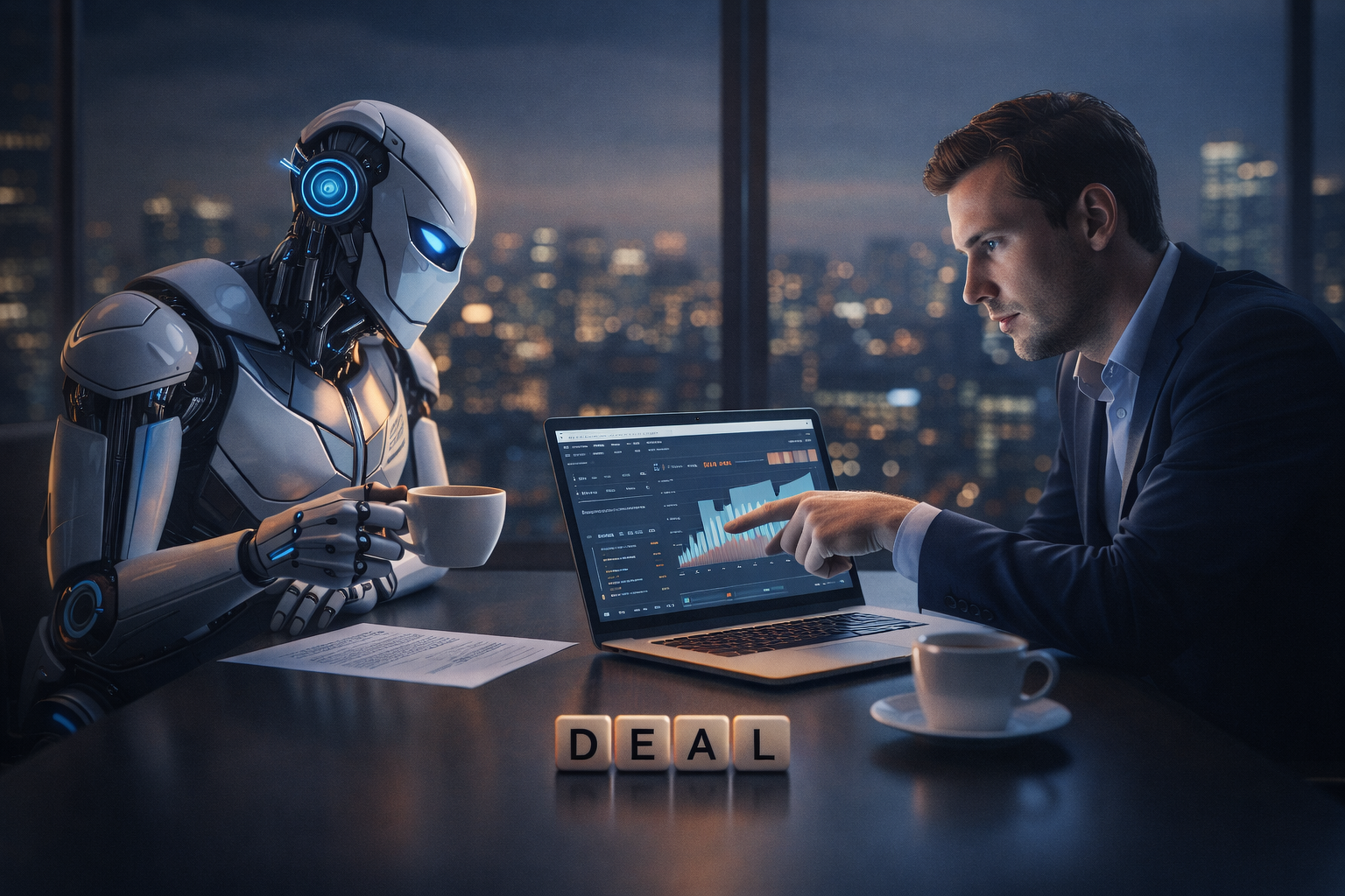 AI bot aan tafel