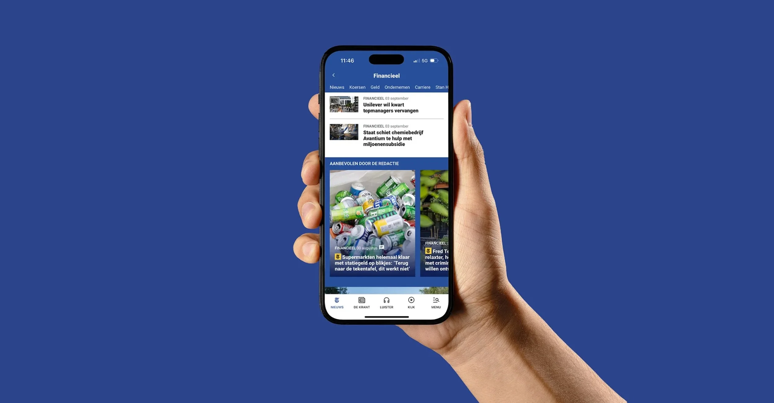 NMO Decision Makers Survey 2025: De Telegraaf hét nieuwsmerk voor de zakelijke beslisser, van microbedrijf tot directie