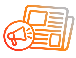 Print adverteren icon