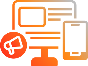 Online adverteren icon