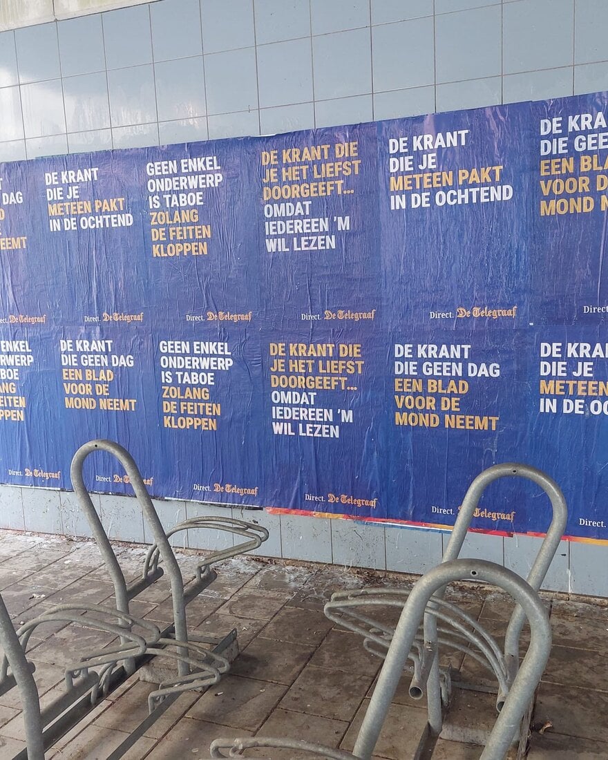 De Telegraaf lanceert merkcampagne: Direct. De Telegraaf.